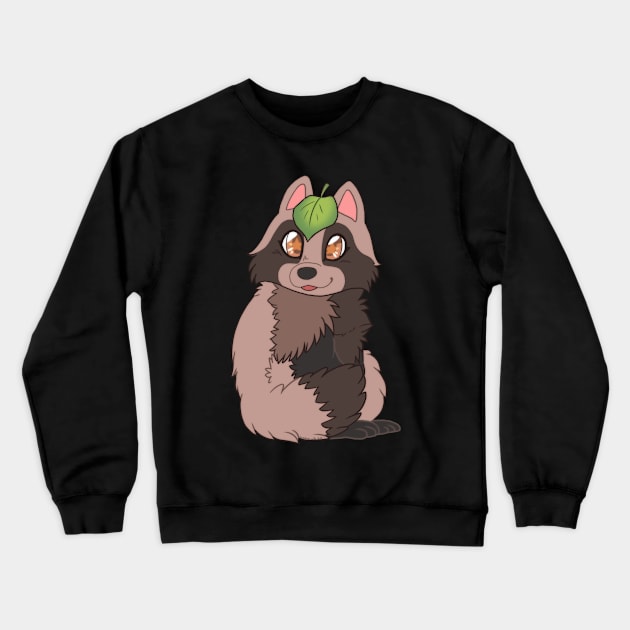 Tanuki Crewneck Sweatshirt by Grethe_B